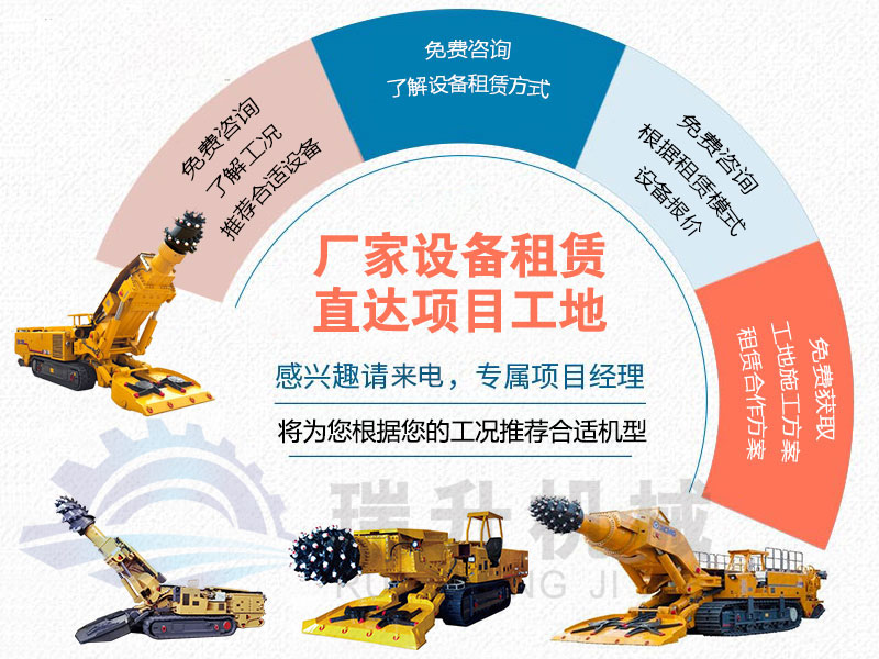 掘進(jìn)機租賃價(jià)格費用